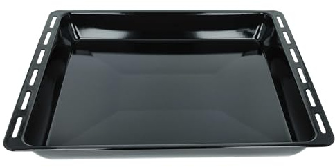 vhbw Backblech Ersatz für Samsung HZ332070, Z1232X0, Z1232X3, Z1432X3 für Backofen - 46,5 x 37 x 6 cm, Antihaftbeschichtet Schwarz