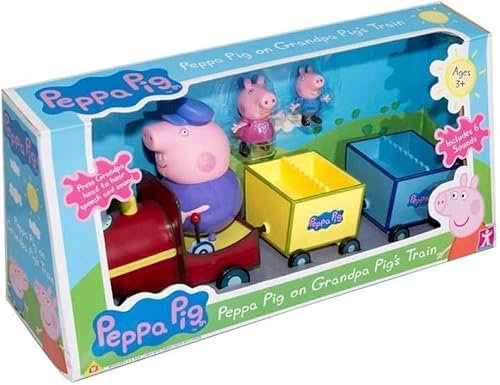 Peppa Pig Grandpa Pigs Train Vehicle