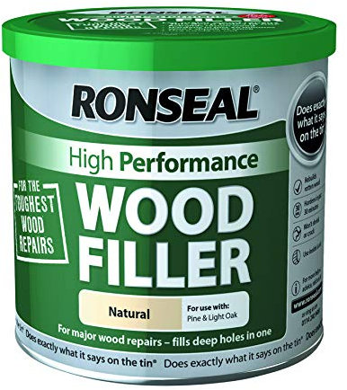 Ronseal 35304 High Performance Wood Filler - Natural 550g