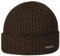 Stetson Parkman Mütze - Strickmütze Damen/Herren - Wintermütze aus 100% Merinowolle - Made in The EU - One Size 54-62 cm Umschlagmütze - Wollmütze Herbst/Winter - Rippmütze braun One Size