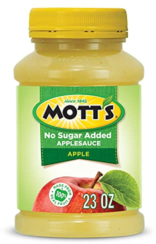 Mott's Apple Sauce, No Sugar Added, Natural, Motts Natural 652g