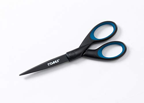 Dahle 54307 Office Titanium Schere (für Rechtshänder, 18 cm)