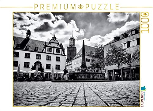 CALVENDO Puzzle Marktplatz | 1000 Teile Lege-Größe 64 x 48 cm Foto-Puzzle für glückliche Stunden