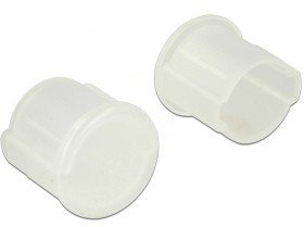 Delock 64022 Staubschutz für RJ45 Buchse ohne Griff 10 Stück Weiß