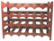 Fameplast Botellero de plástico apilable de 4 Capas 46 x 60 x 23 cm