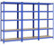 Yaheetech 3X Lagerregal 180 x 90 x 45 cm Schwerlastregal max. 1325 kg belastbar Steckregal pulverbeschichtete Werkstattregal 5 verstellbare Ablagen