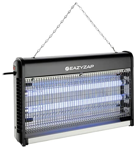 Eazyzap FD497 Energieeffizienter LED Fliegen- und Insektenvernichter | 100m² Reichweite | Eco-Lampen: 2 x 7 Watt | Ersatzbirne AJ637