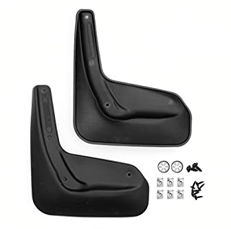 Schmutzfänger Spritzschutz Set – Passgenau für Toyota Avensis III (2008–2011) – hinten – Kotflügelschutz gegen Schmutz, Schnee & Steinschlag – Robustes Kunststoff-Zubehör