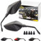Area1 Premium Rückspiegel Spiegel Paar e-geprüft, carbon, M10 Rechts+Linksgewinde. kompatibel mit MT03 MT07 MT09 MT10 MT125 Tracer XT 1200 Tenere FZ6 FZ8 FZ1 XJ6SP Vmax Xmax Nmax WR (XCA)