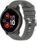 Yikamosi Kompatibel mit Garmin Venu 2 Plus Armband,20MM Schnellverschluss Weiches Silikon rostfreiem Metallverschluss Ersatzbänder Kompatibel für Garmin Venu 2 Plus/Forerunner 158,Dunkelgrau