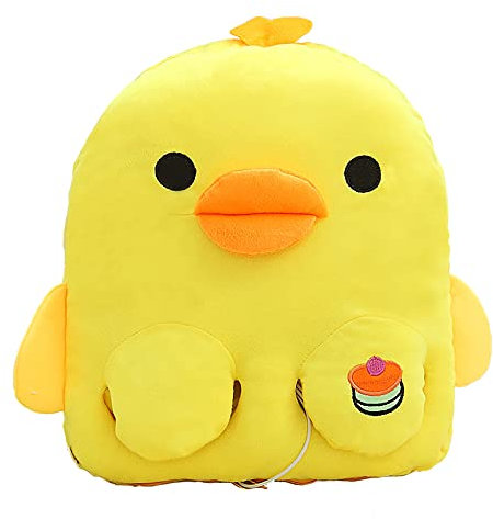 Almohadillas térmicas Zapatos calefactores eléctricos Calentadores pies calefaccionados Zapatillas calentadoras pies Recargables por USB Lindas Pantuflas Pollito Zapatos cálidos Invierno niños y adul