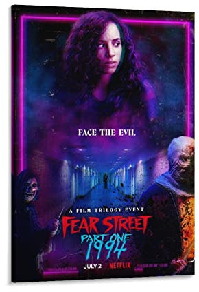 NANXIANG Horror Movie Poster Fear Street Part One 1994 Leinwand Kunstdrucke Poster Foto Bild Malerei P