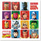 Grupo Erik Kalender 2024 Wandkalender 2024 - Marvel Kalender 2024 Familienplaner 30 x 30 cm Jahreskalender 12 Monate