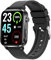 DAM Smartwatch F100 con Terapia de Salud con láser de Doble sonda. Monitor de O2, tensión y termómetro. Varios Modos Deportivos. 3,7x1,1x4,2 Cm. Color: Negro