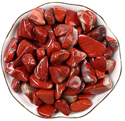 FOMIYES Lot de Graviers Décoratifs Rouges pour Aquarium 7-9 Mm Décorations pour Aquariums d'eau Douce