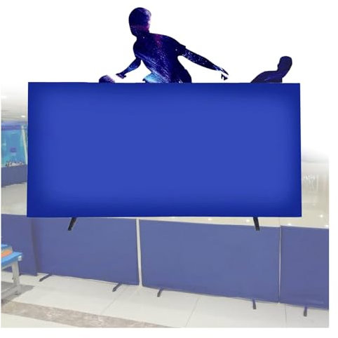 ZFUCMAYL Tischtennis-Schallwände, Tischtennisplatz-Zaun-Umrandungs-Schallwände, Faltbare Tragbare Temporäre Trennwände Aus Oxford-Stoff for Stadien, Schulen, Clubs (Size : 140x75cm-1pcs)
