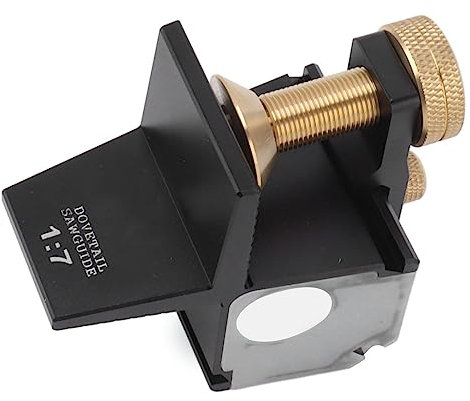 Dovetail Guide, Dovetail Magnetic Saw 1:7 Accuracy Cutting Woodworking Guide Gauge Microjig Dovetail Jig with Aluminum Alloy Material for Hand Woodworking Mechanical Processing