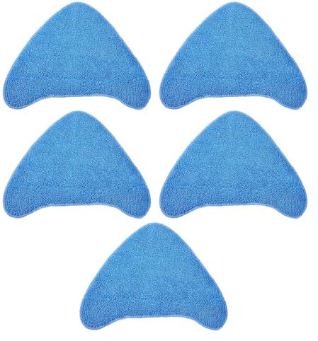 KEEPOW Replacement Steam Mop Pads, Compatible with Vax Steam Cleaner Models S86-SF-CC, S86-SF-C, S85-CM, 5-Pack