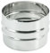 ALLINOX Manicotto Maschio/Maschio In Acciaio INOX Raccordo M/M Per Tubi Canna Fumaria Stufa o Camico (DN 200)