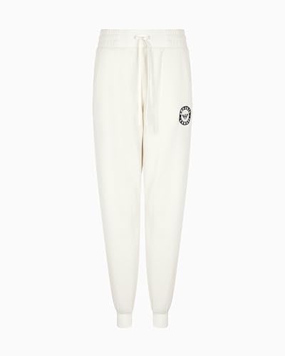 Emporio Armani Damen Fuzzy Fleece Pants Hose