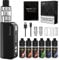 MANVAP Vape Kit 80W Vape Starter Complete Kit with 2200mAh Rechargeable Battery,0.3Ohm Resistance,2ml Top Refill Tank,No-Eliquid No Nicotine Nicotine Free 0mg new
