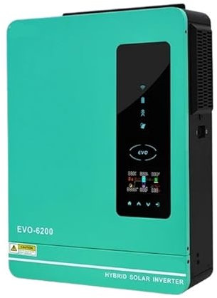 AMEHRU Onduleur Hybride Solaire Hors réseau 3kW avec Panneaux solaires et Batteries