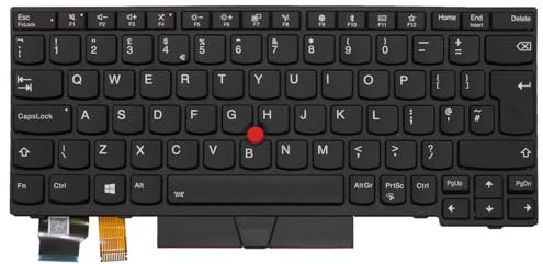 UK Layout Replacement Keyboard For Lenovo ThinkPad X280 X390 L13 Laptop Backlit keyboard