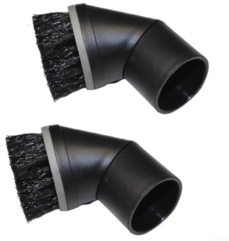 zidiau 2 Pack Swivel Dusting Brush Attachment for Miele S Series Vacuum SSP-10 07132710 Vacuum Cleaner 35mm
