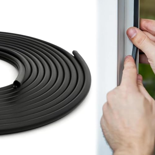 UPVC Window Seal Strip, Replacement Gasket Rubber Seal Strip, Rubber Door Seal for Optimal Insulation & Energy Efficiency (6m)