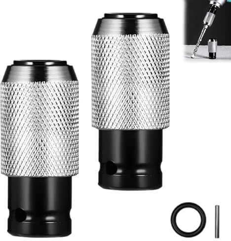 Bohrhammer-Adapter mit Schlagbohrer-Set, Elektrohammer-zu-Bohrmaschine-Konverter, Perfekte Präzision, Elektrisches Verlängerungswerkzeug-Set für Hammer-Adapter (2pcs)