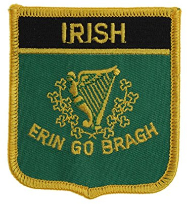 Yantec Wappenpatch Erin go Bragh Aufnäher