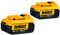 DEWALT 20V MAX 4 Ah Lithium Ion Battery 2-Pack (DCB204-2)