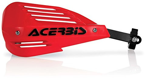 Acerbis Handguards Endurance, Red Honda