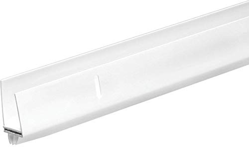 Frost King SDB36WH Adjustable Door Bottom for Storm Doors, 1 to 1-1/2In Wide x 36In Long, White