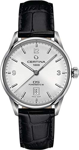 Certina Herren-Armbanduhr XL Analog Automatik Leder C026.407.16.037.00