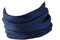 Hilltop Multifunktionstuch, Halstuch, Sporttuch, Schlauchtuch, Kopftuch, Schal, Cooles Design in Trendfarben, für Damen und Herren, Farbe/Design:blau - schwarze Punkte