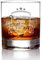 AMAVEL Whiskyglas mit Wappen Gravur für den besten Opa der Welt, Tumbler Whiskeyglas