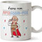 Mugffins Papi Tasse/Mug - J'aime Mon Super Grand-Père - Tasse Originale/Idee Fête des Pères/Cadeau Anniversaire/Future Papi. Céramique 350 ML