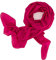 DOLCE ABBRACCIO by RiemTEX Schal Damen SWEET LOVE Stola Chiffon Tuch in 30 Unifarben Schals und Tücher Halstücher XXL Chiffontücher Halstuch in modischem Magenta für jede Jahreszeit (Magenta)