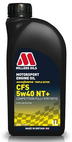 Millers Oils CFS 5w40 NT+ Fully Synthetic Motorsport Engine Oil, 1 litre