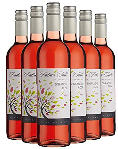 Feather Falls Zinfandel Rose Wine, 75 cl, Case of 6