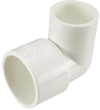 sourcing map 5pcs 32mm x 25mm Coude PVC Raccord tuyau Adaptateurs 90 Degrés