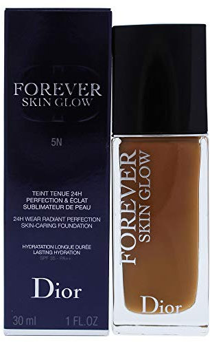 Christian Dior Diorskin Forever Glow Fondotinta Fluido Lunga Tenuta con SPF 35, 5N Neutral, 30 ml