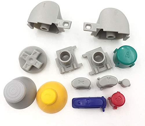 Juego de Botones de gatillo Izquierdo y Derecho para Mando de Nintendo Gamecube NGC, de la Marca Colorful L R