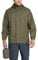 33,000ft Regenjacke Herren Leicht Wasserdicht Faltbare Regenmantel mit Kapuze Fahrrad Rain Windbreaker Windjacke Camping Outdoor Dunkelgrün M