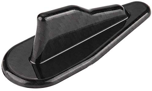 Spoiler pinna di squalo, mini 10 pezzi universale stile nero tetto auto pinna di squalo diffusore spoiler ala kit generatore di vortice