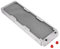 Radiatore in Alluminio, Filo G1 / 4 Radiatore Raffreddamento Ad Acqua per Computer Dissipatore di Calore Raffreddatore di Liquido Bianco SR-LPZJ240 / SR-LPZJ360(360mm)