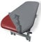 Dr. Güstel Waschfaserlaken comfort grau 70x190x10 cm Massageliegen-Spannbezug