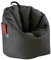 kreatives Wohnen Sitzsack Garten Sessel ø 70 H 80 cm Gamingsessel Outdoor Big Bamba sehr formstabil fest grau - Basalt Sitzsessel