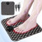 INHDBOX Neu Fussmassagegerät EMS Fußmassagegerät, USB Tragbare Foot Massager Intelligente Massagematte mit 10 Modi 20 Einstellbare Frequenzen für die Durchblutung Muskelschmerzen